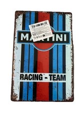 Blechschild Martini Racing Metall Deko Retro