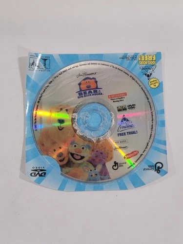 Bear In The Big Blue House - AOL CD-ROM - General Mills - 2 episodes - New