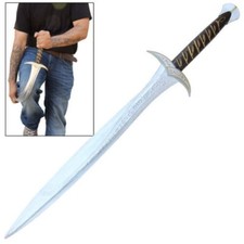 28" LOTR Medieval Foam Short Sword Dagger Cosplay Foam Sword for Halloween Xmas