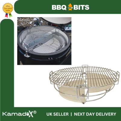 Universal mehrstufiges Kochsystem für Kamado BBQ 27'' Teilen und Erobern UK