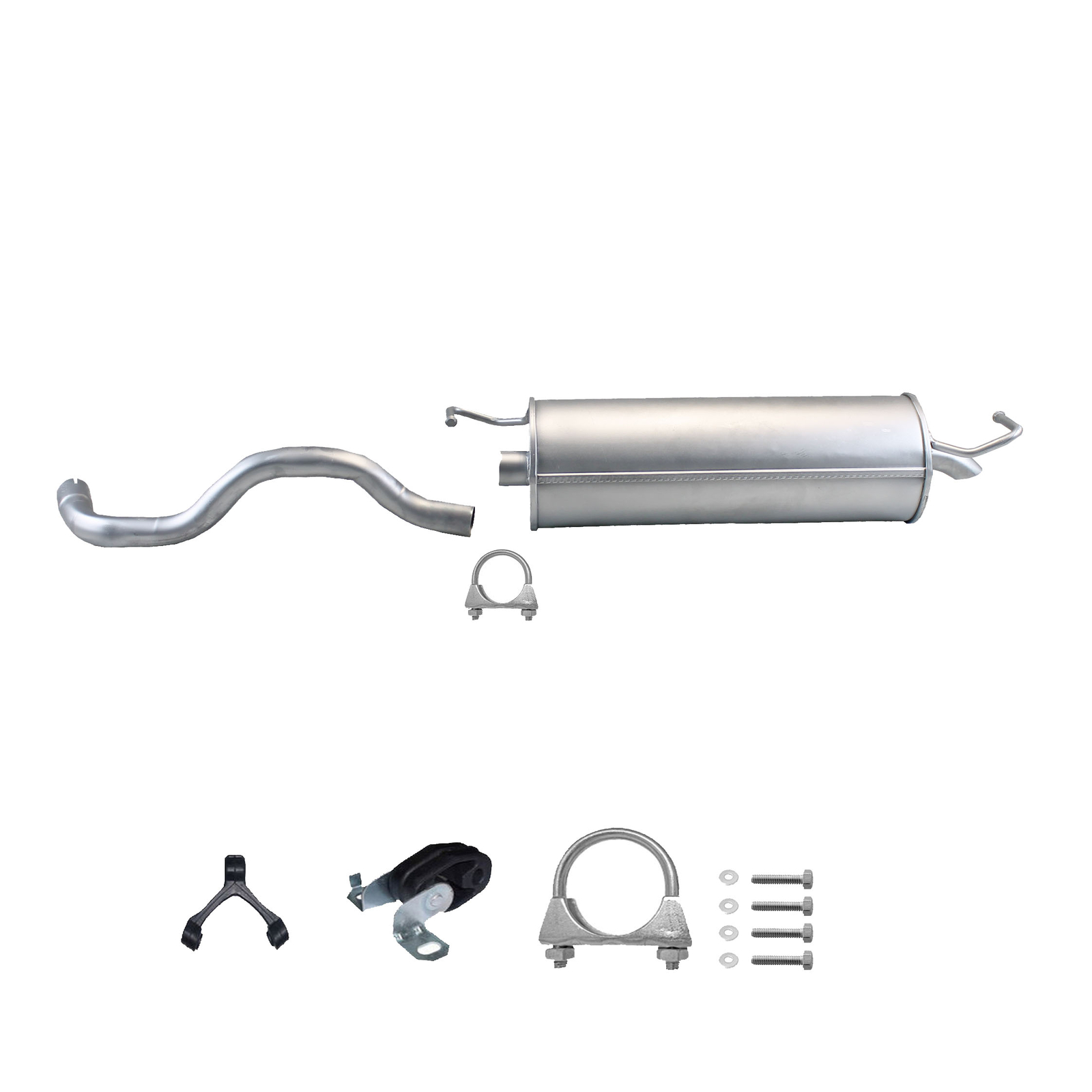 Auspuff Schalldämpfer Set Für VW T4 T4 - Komplettsystem Abgasanlage