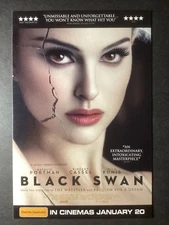MOVIE / FILM POSTCARD, Black Swan… Natalie Portman, 2011,