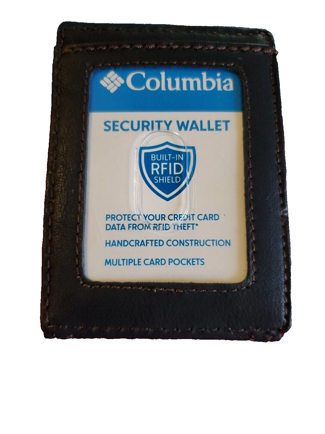 CARTEIRAS Columbia masculina RFID bloqueio