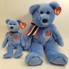 Ty Beanie Babies America Set 8 and 14 Both with Tags