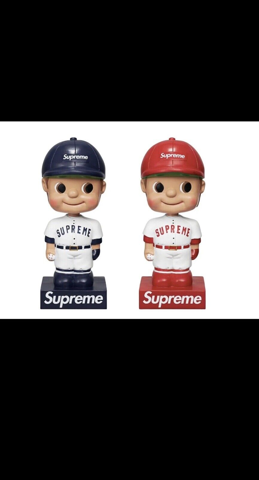 Supreme Bobblehead Red and  Blue Order Confirmed Supreme NYC