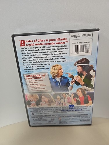 Blades of Glory (DVD) (New) Will Ferrell Jon Heder - Picture 2 of 4