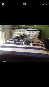Serena And Lily Duvet Full Queen Size With Pottery Barn Bed