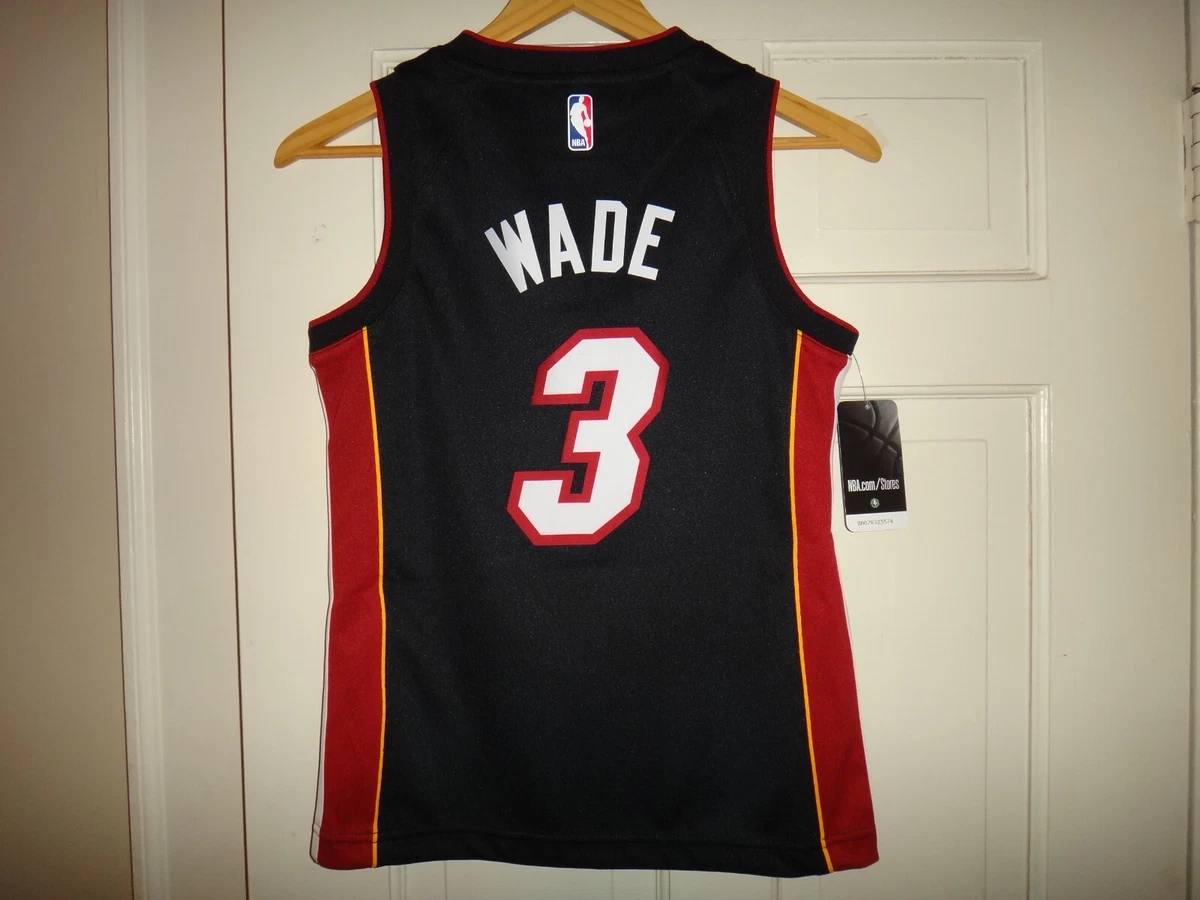 Dwyane Wade Heat Icon Edition Men's Nike NBA Swingman Jersey