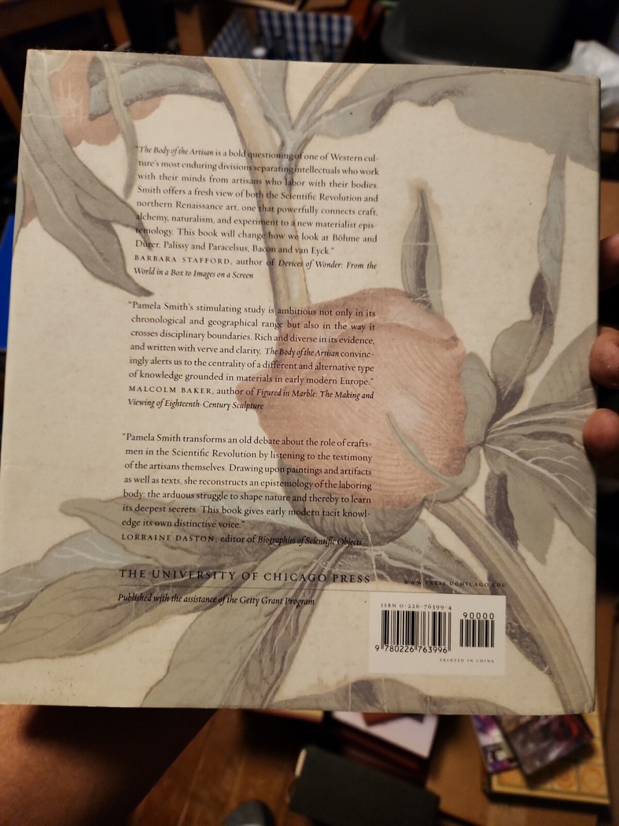 The Body of the Artisan: Art and Experience in the Scientific 