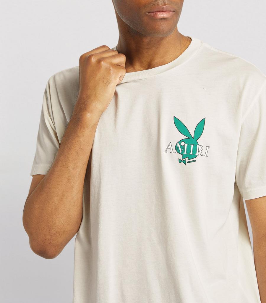 white playboy t shirt
