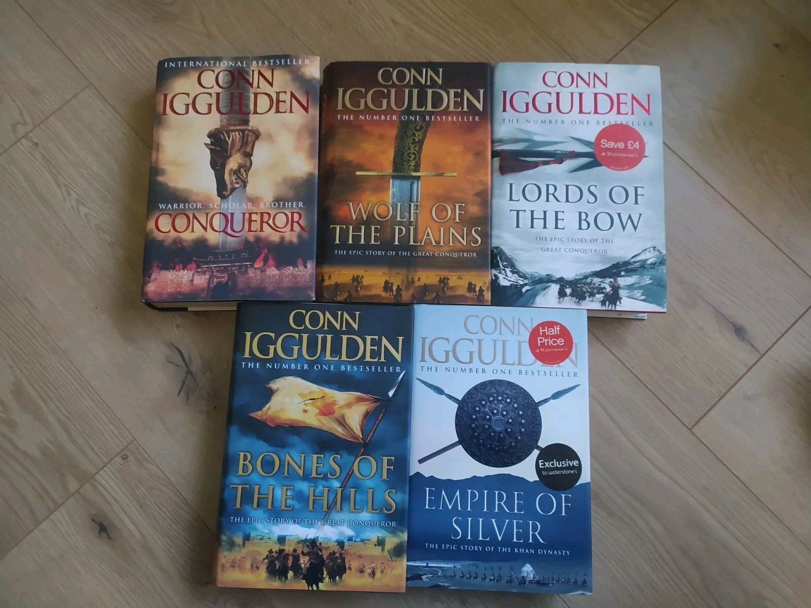 Conn Iggulden Conqueror Series Complete Hardback Fast Delivery | eBay
