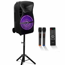 5Core 15inch PA Portable Bluetooth Party Spea...