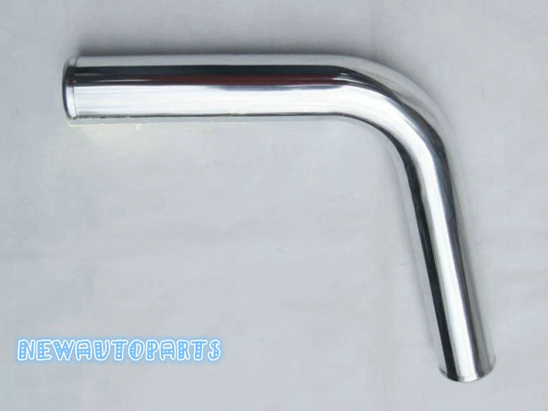 Manguera intercooler turbo aluminio codo 75 grados OD:51mm/2" longitud 600mm Foto 4 de 4