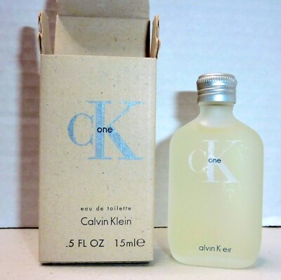 Calvin Klein Perfume Oz 15 Ml CK One New Travel Size See