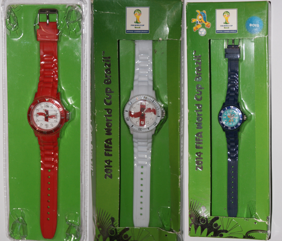 FIFA 2014 World Cup Brazil Wrist watch x England official -DD010 - Main Image