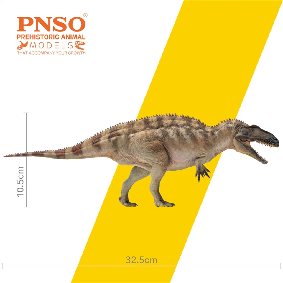 PNSO Acrocanthosaurus 61 Model Dinosaur Animal Collections Figure Toy Gift Decor - Image 2 of 4