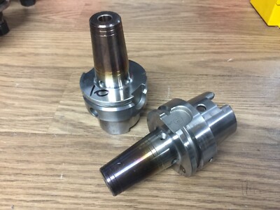 PAIR SECO HEAT SHRINK TOOL HOLDER HSK 63A NO. E930454 - 10 MM