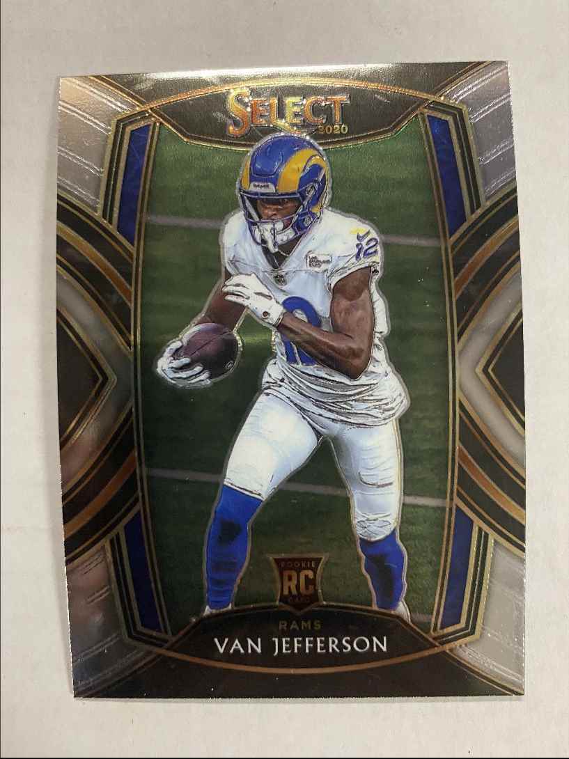 2020 PANINI SELECT VAN JEFFERSON RC LOS ANGELES RAMS #271
