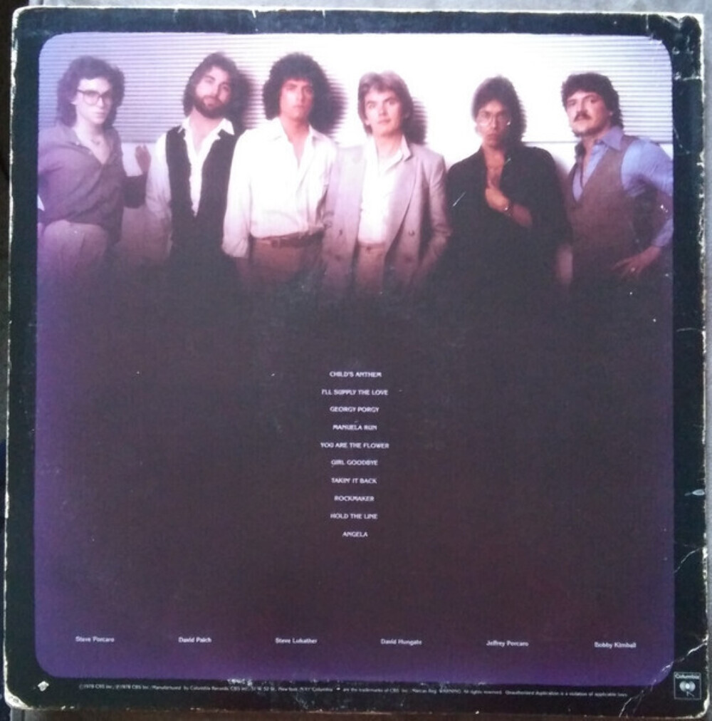 Toto - Toto - Columbia - JC 35317 - LP, Album 1126227741 | eBay