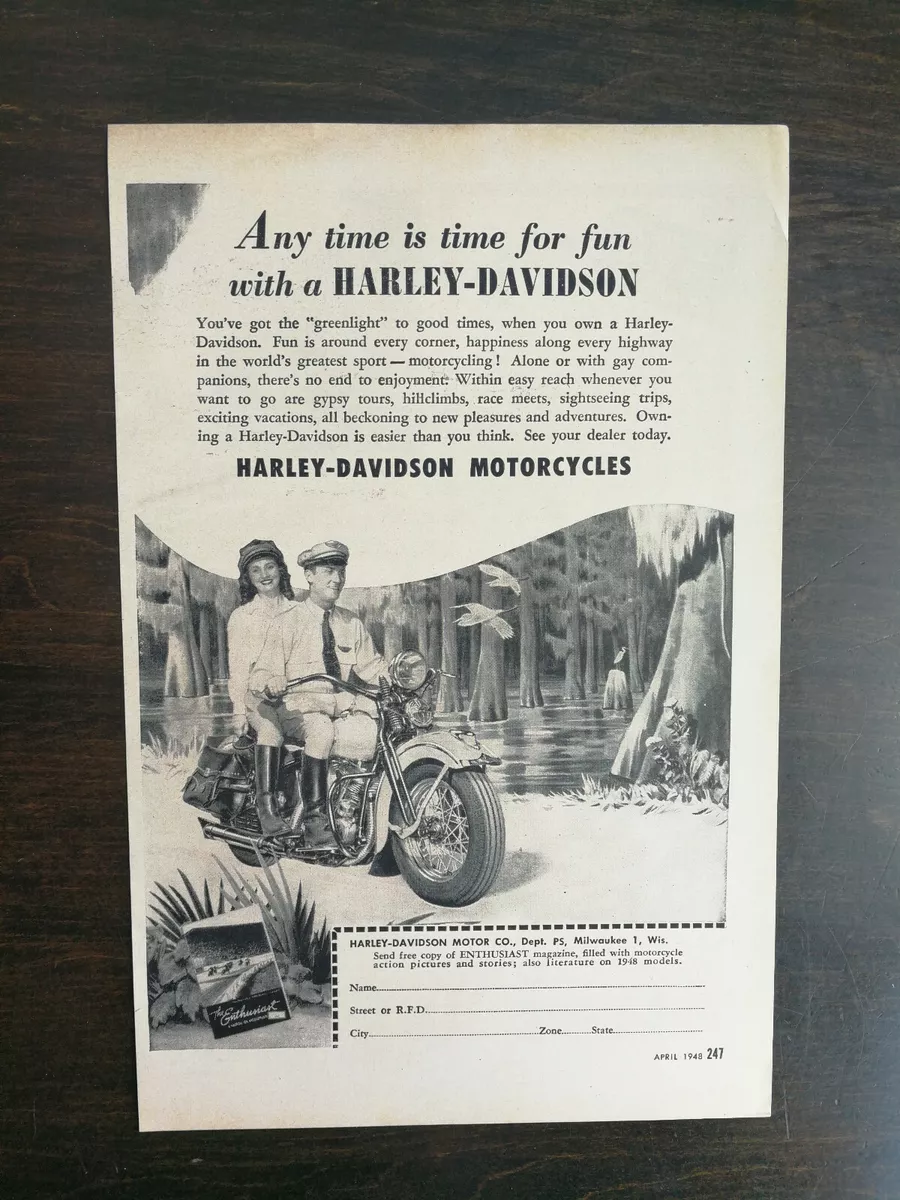 があること Harley Davidson - 新品未開封 HARLEY-DAVIDSON 1948の通販