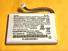 362-00056-08 820 MAh BATTERY FOR GARMIN DRIVESMART 55 65 AUTOMOTIVE GPS RECEIVER