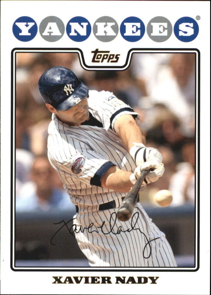 2008 (YANKEES) Topps Update Gold Foil #UH36 Xavier Nady