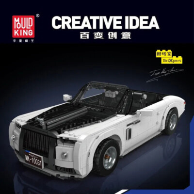 Rolls-Royce Wraith 1603 Teile Baustein Block Sammler Spielzeug ohne Karton
