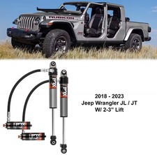 Fox Shox 2.5 Reservoir Front Shocks Fits 2018-2023 Jeep Wrangler JL Gladiator JT