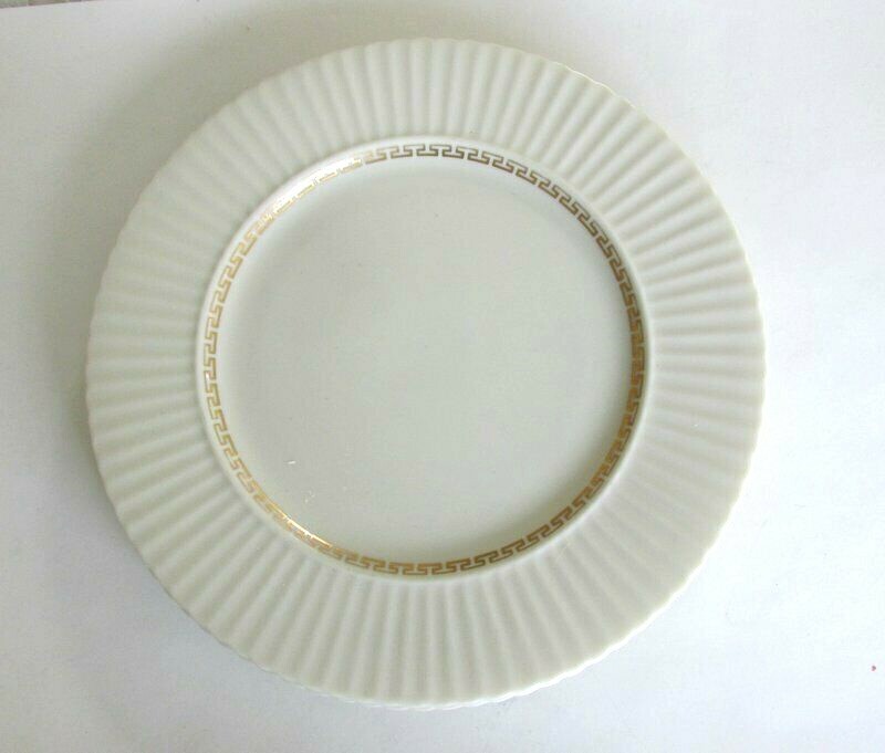 LENOX CRETAN BONE CHINA IVORY DINNER PLATES 10 7/8