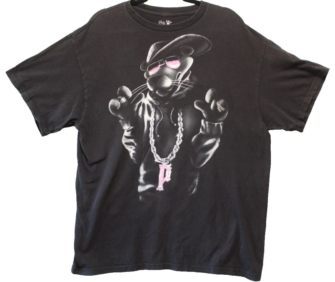 PINK Size XL Black Shirts for Men