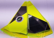 8" Fishing Flasher - Flo. Yellow Twisted Addiction