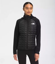 THE NORTH FACE Women's Hybrid Thermoball Eco Insulated Jacket, Black, Small