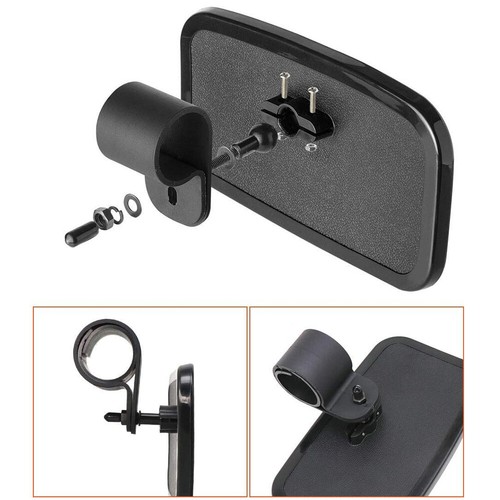 FOR YAMAHA REAR VIEW CENTER MIRROR 1.5" - 1.75" - 2" ROLL CAGE BAR MIRROR SIDE - Bild 11 von 12