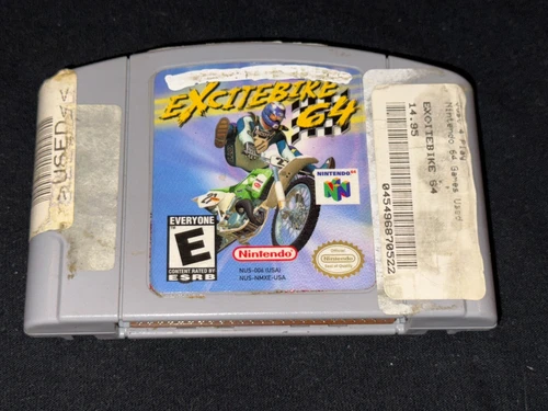 Excitebike 64 (Nintendo 64, 2000) Cleaned / Tested / Authentic - N64
