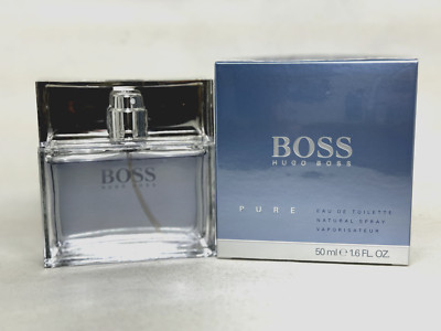 Boss Pure by Hugo Boss Eau de Toilette for Men 50ml /1.6oz Spray Discontinued