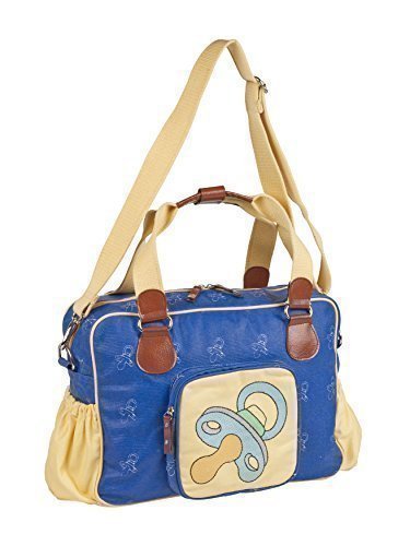 Baby Changing Bag Pram Bag Changing Mat Blue Dummy Diaper Bag