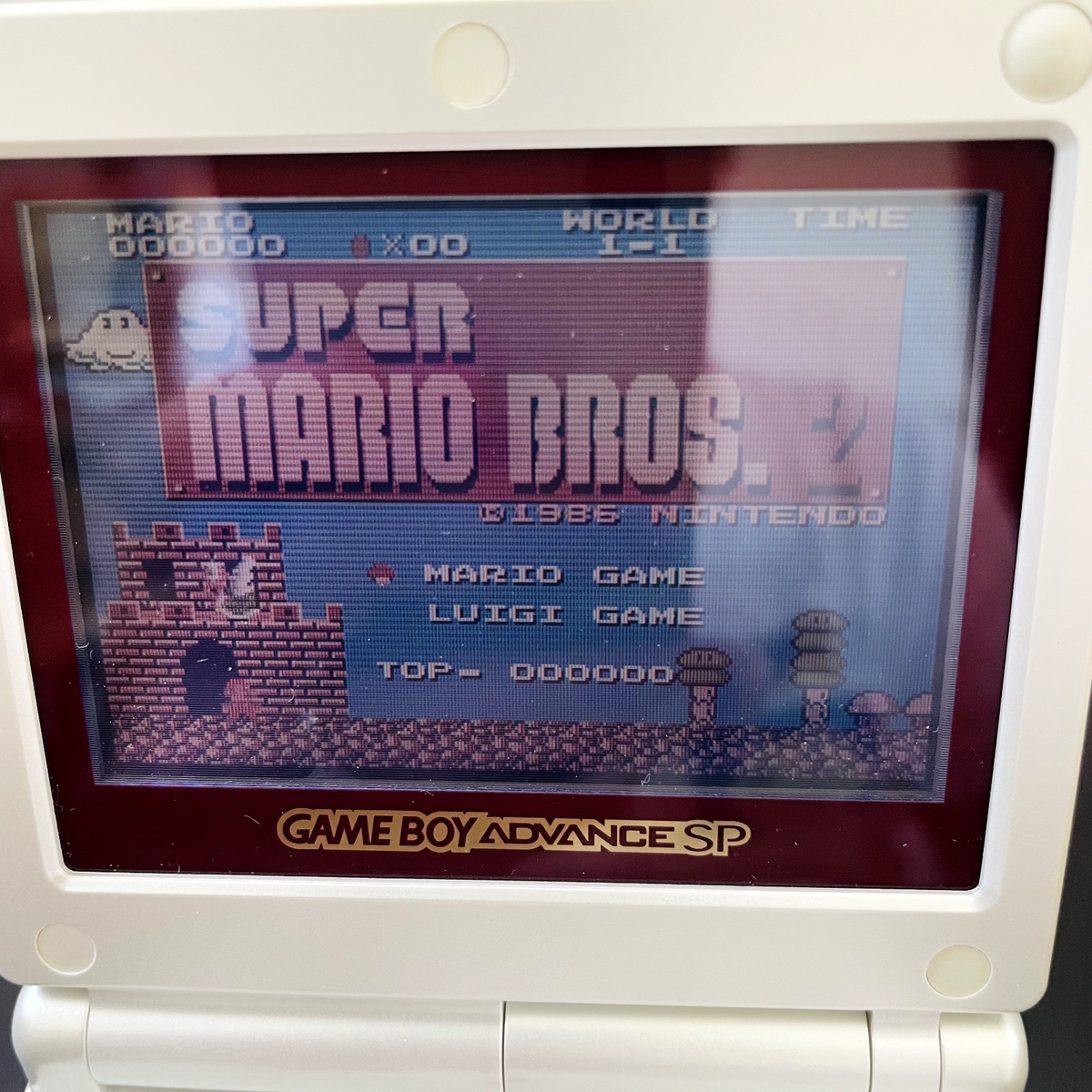 Super Mario Bros GBA Game Boy Advance Action Nintendo Japan DS