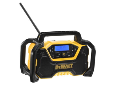 DEWALT Akku- und Netz-Radio DCR029 mit DAB+ Bluetooth FM Baustellenradio