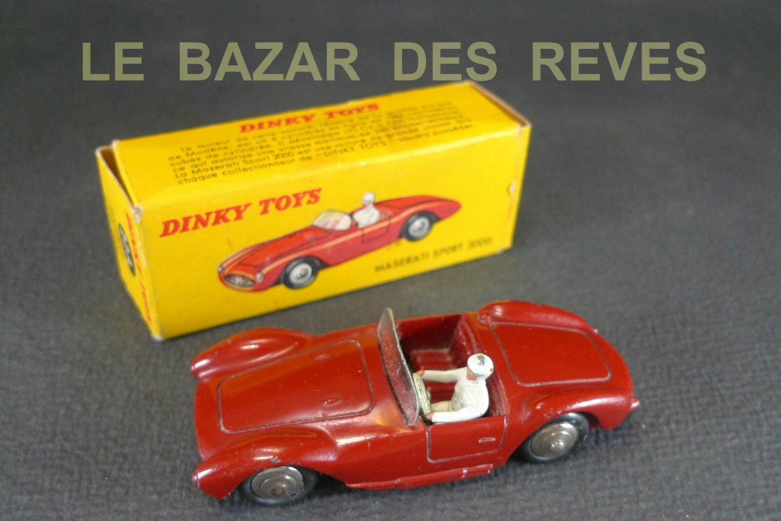 DINKY TOYS 22A MASERATI SPORT 2000 BOITE VIDE D'ORIGINE - EMPTY BOX