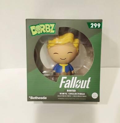 Funko Dorbz: Fallout Vault Boy #299 Rooted Vinyl Figure
