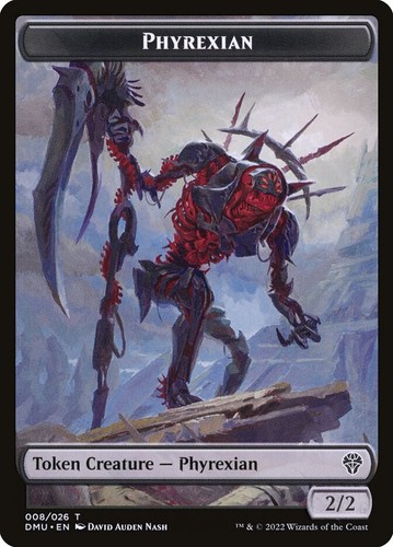 Phyrexian (Summary Card) Magic: Jumpstart JMP Tokens #026 | eBay