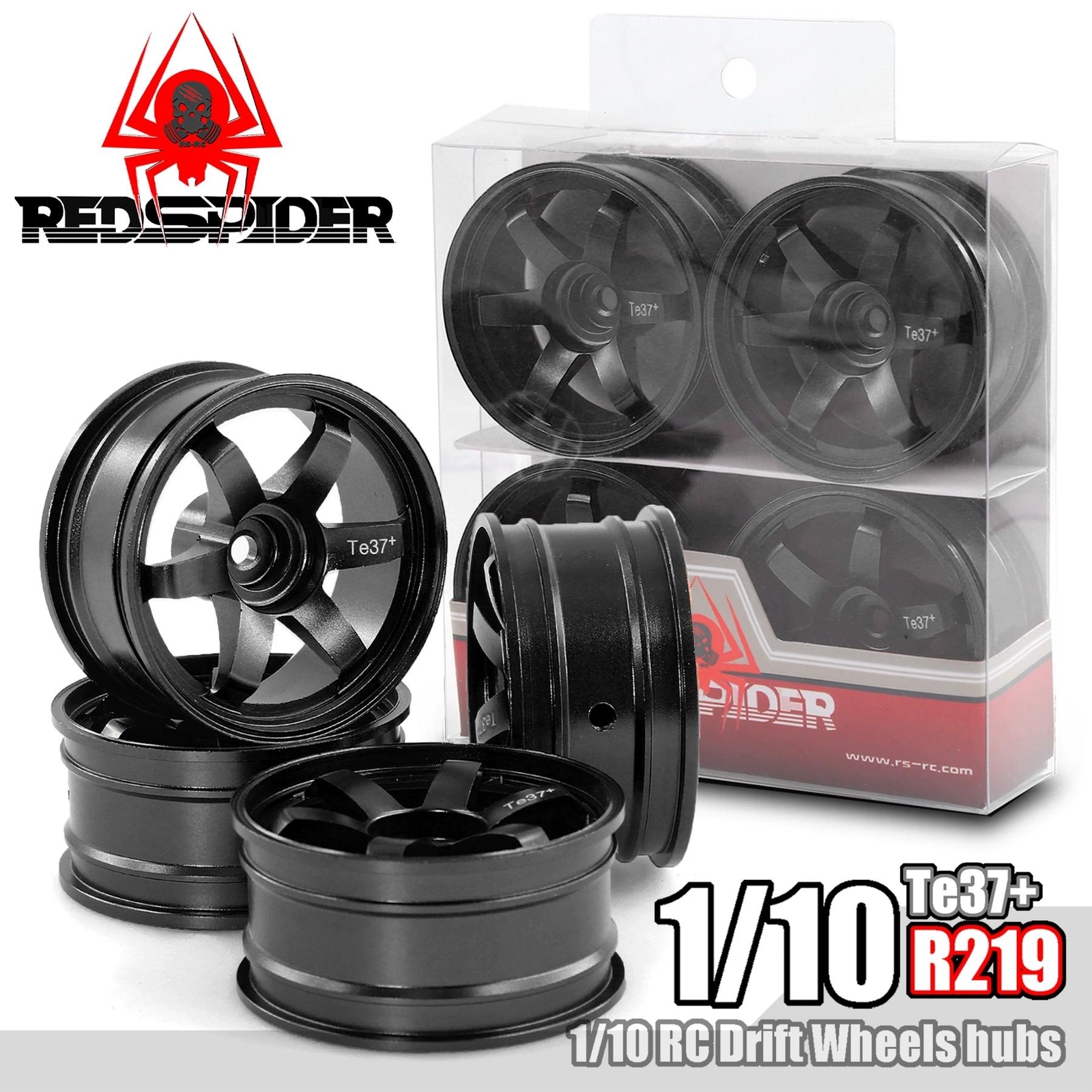 1/10 Onroad Drift Car Metal Wheels Hub Rims for Tamiya TT01 TT02 HSP MST Kyosho