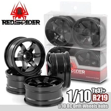 Metal Wheels Hub Rims For 1/10 Onroad Drift Car Tamiya TT-01 TT02 HSP MST Kyosho