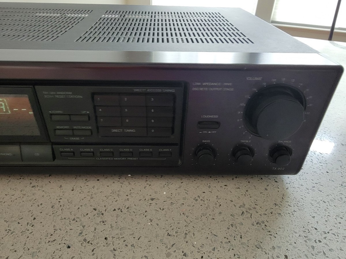 Onkyo TX-902 Stereo Receiver Amplifier Vintage HiFi | Tested