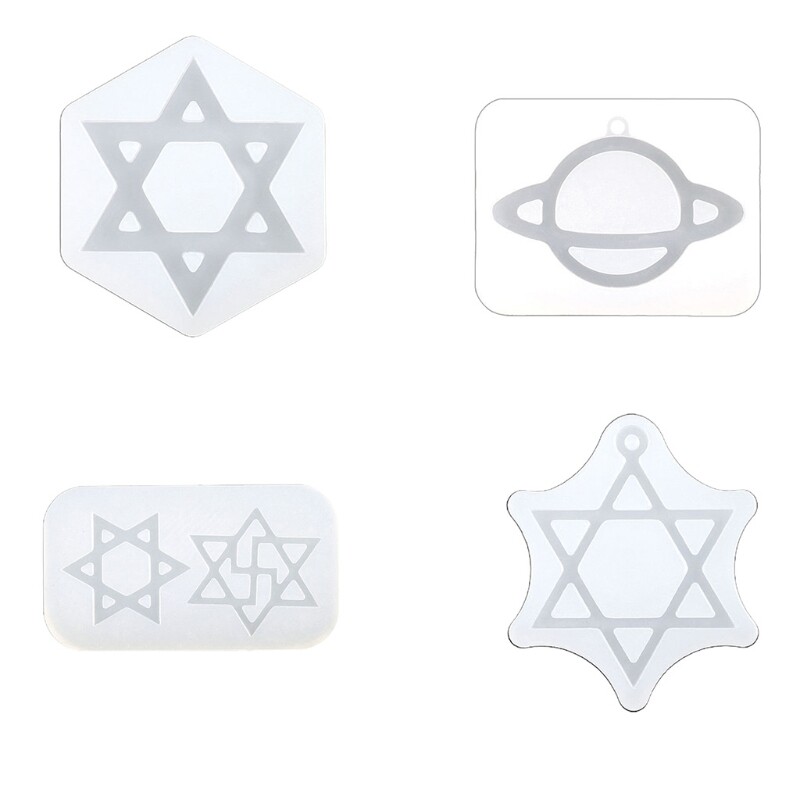 Silicone Mold for DIY Keychain Pendant Epoxy Resin Jewellery Making