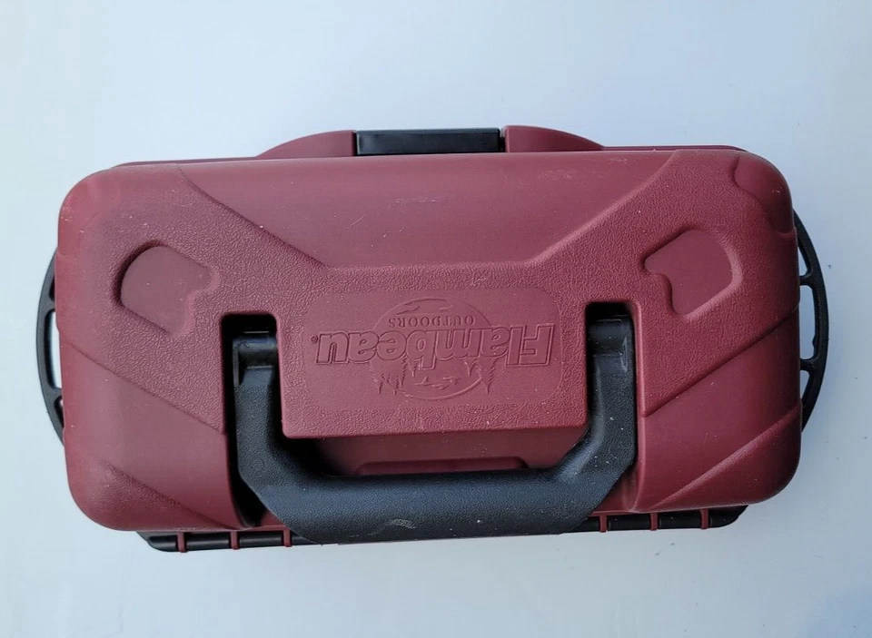 Vintage Flambeau Adventurer Tackle Fishing Box 3 Tiers (With Random Accessories) - Image 3 of 4