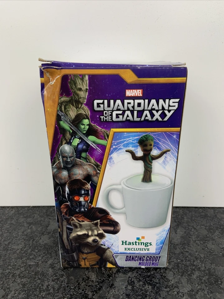 Guardians of the Galaxy Baby Smiling Dancing Groot Figural Molded Mug NEW - Image 4 of 4