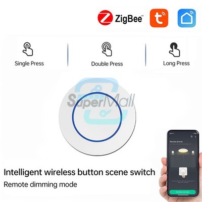 Zigbee Button Smart Home Wireless Scene Switch Smart Key Switch Controller
