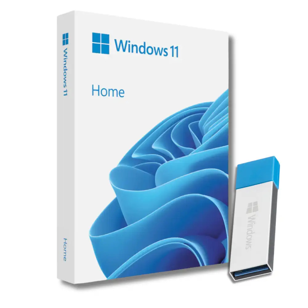 WINDOWS 11 HOME 64-BIT RETAIL USB DRIVE | ENGLISH | FAST SHIPPING | HAJ-00108