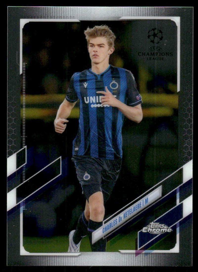 2020-21 Topps Chrome UEFA Champions League #37 Charles De Ketelaere